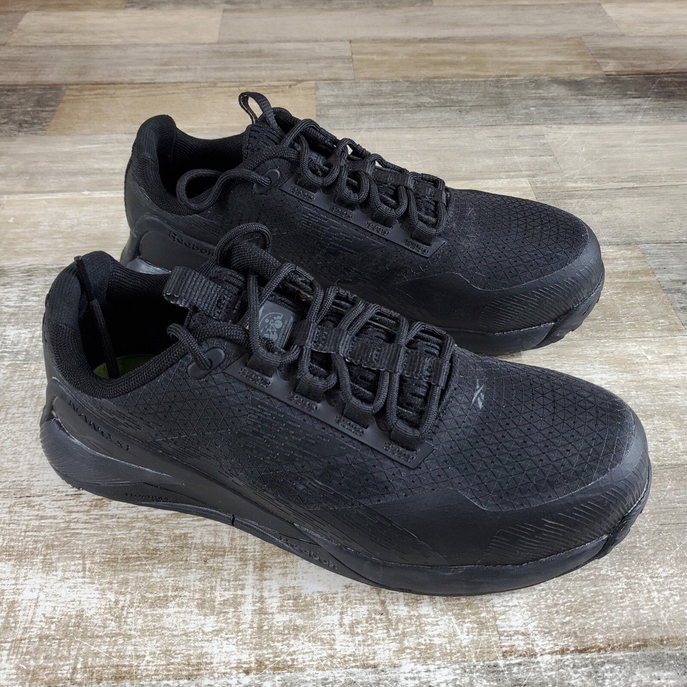 Reebok Nano X1 Adventure Womens Work Shoes‎ Sz 8 W Black Composite Toe